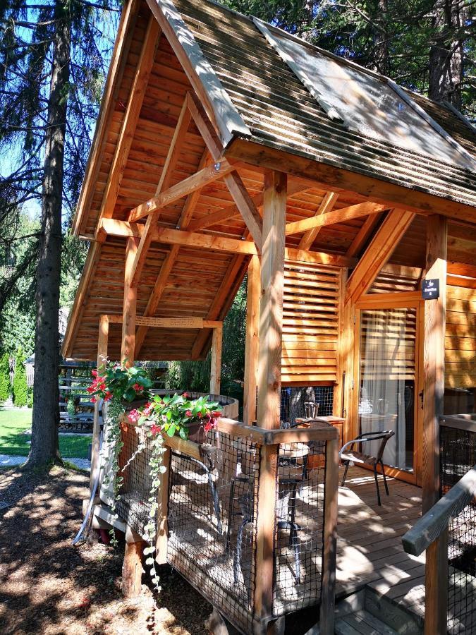 Ribno Alpine Glamping Hotel Bled Ngoại thất bức ảnh